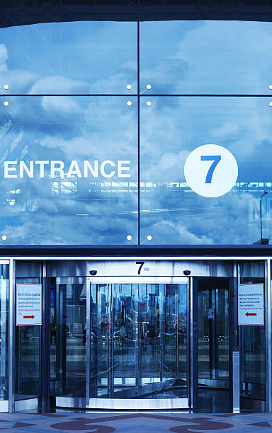 istock Airport entrance 92362387