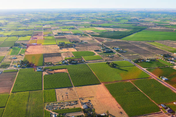 istock Australia, Agriculture, Aerial View 923627340