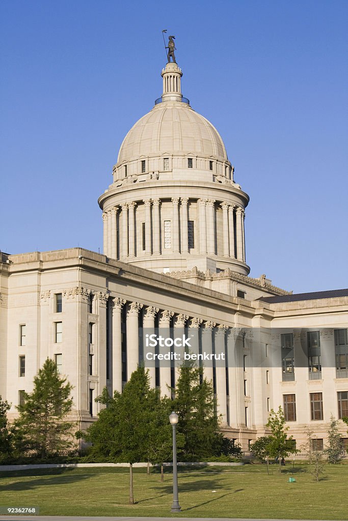 Capitólio do Estado de Oklahoma - Foto de stock de Edifício do Parlamento royalty-free