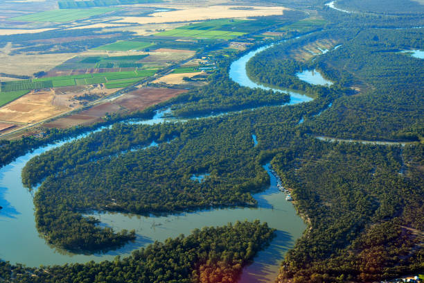 Australia, Mildura, Aerial View