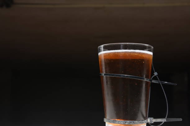 istock An original way to hold a cup of hot tea 923630646