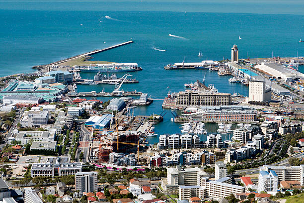 victoria and alfred waterfront, áfrica do sul - port alfred imagens e fotografias de stock
