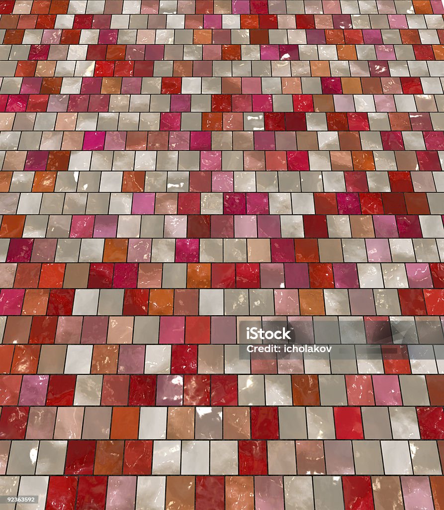 아티스틱 바닥 타일 - 로열티 프리 다중 색상 스톡 사진