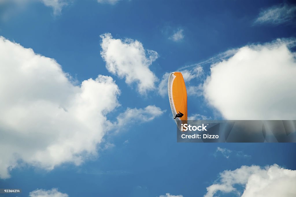 Desportos de ação-Parapente nas Nuvens - Royalty-free Ao Ar Livre Foto de stock