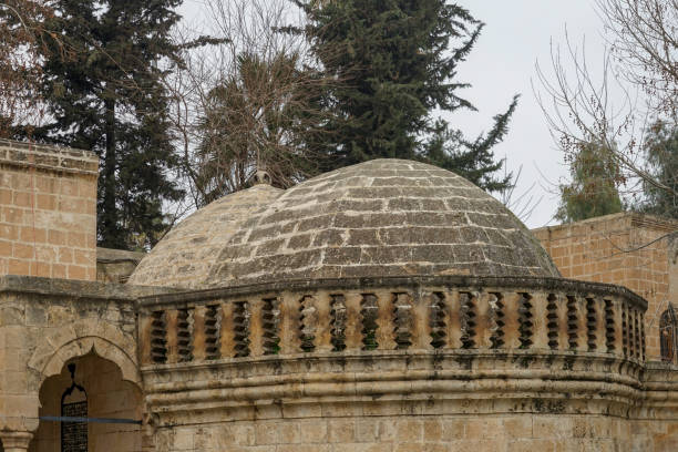 istock Mosques and historical works view from Urfa Turkey 923642274