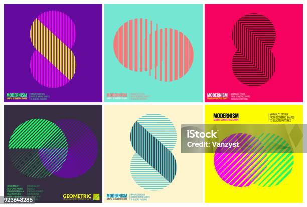 Simplicity Geometric Design Set Clean Lines And Forms Stock Illustration - Download Image Now