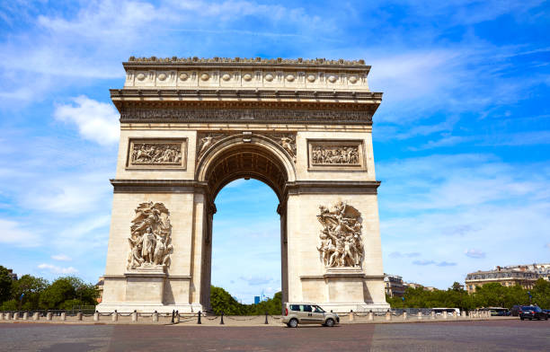 istock Arc de Triomphe in Paris Arch of Triumph 923649528