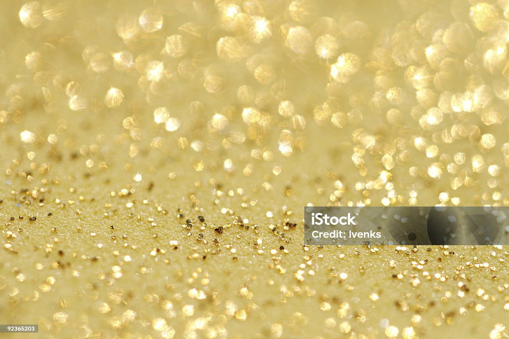 golden glitter sparkles fondo de polvo - Foto de stock de Abstracto libre de derechos