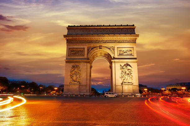 istock Arc de Triomphe in Paris Arch of Triumph 923652626