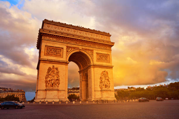 istock Arc de Triomphe in Paris Arch of Triumph 923652798