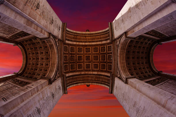 istock Arc de Triomphe in Paris Arch of Triumph 923653606