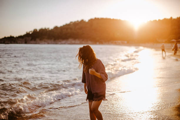 Cute girl on the beach