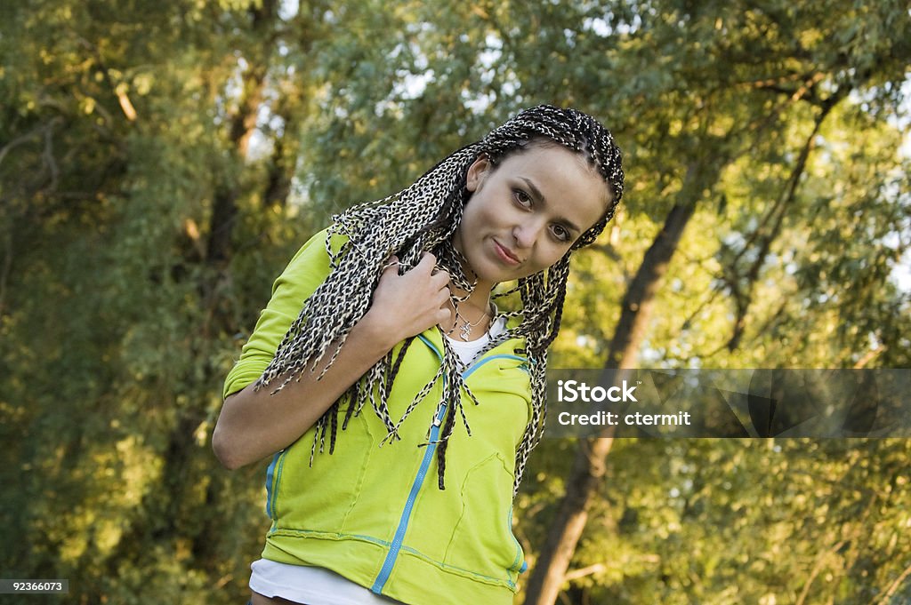 girl on nature  Adult Stock Photo