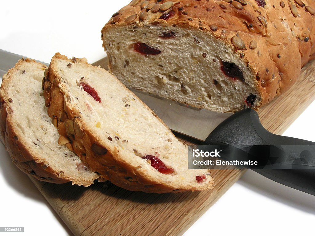 Bread and knife  Backgrounds Stock Photo