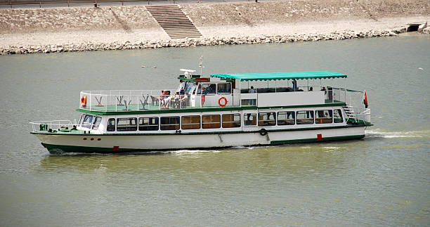 tourist boat at Budapest  budapest danube river cruise hungary stock pictures, royalty-free photos & images