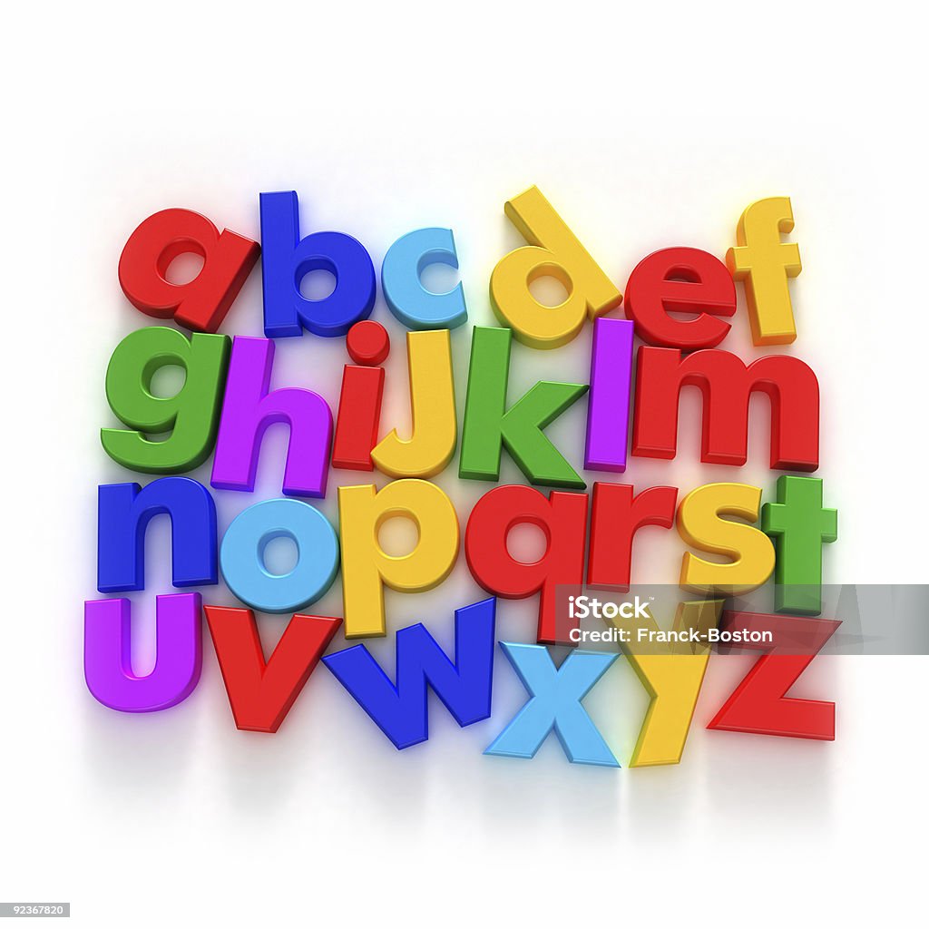 ABC  Alphabet Stock Photo