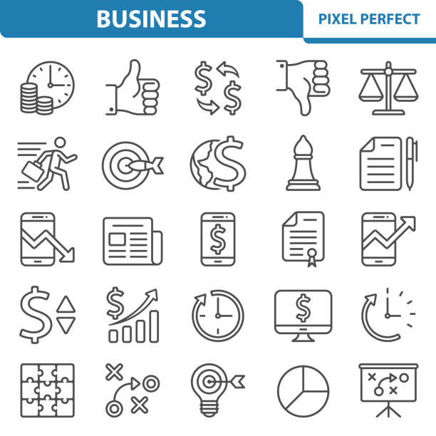 ilustrações de stock, clip art, desenhos animados e ícones de business icons - human hand hand sign measuring scale