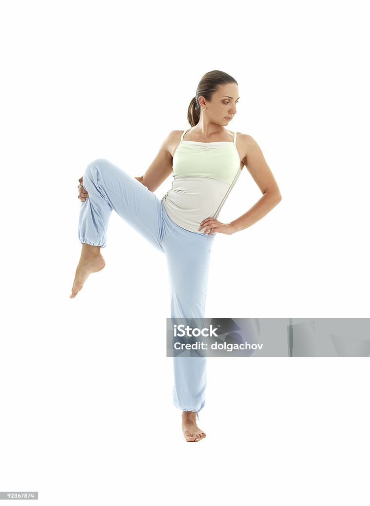 yoga stehend#4 - Lizenzfrei Abnehmen Stock-Foto