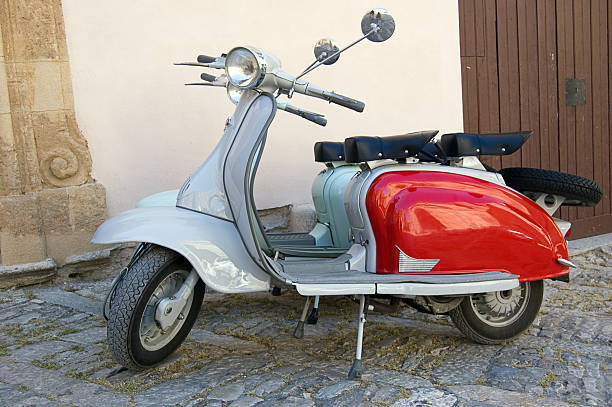 istock Famous old fashioned italian scooter 92368217