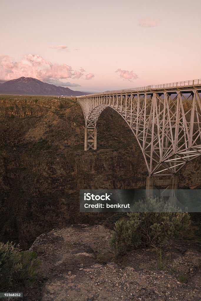 Rio Grande Gorge Bridge - Lizenzfrei Architektur Stock-Foto