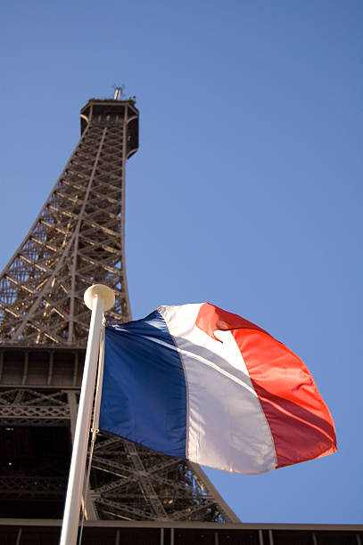 istock The french flag 92368291