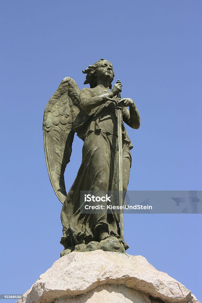 Estátua de Anjo - Royalty-free Cemitério Foto de stock