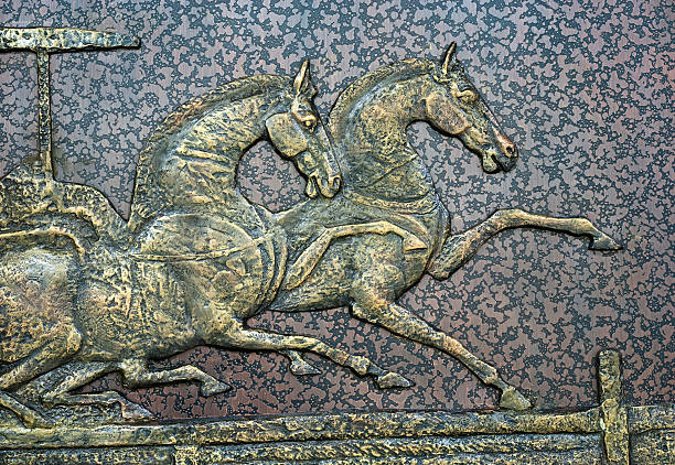 Millennium Monument Heroes square Budapest city Hungary. Heroes Square is one of the most impressive squares in the Hungarian capital city. Budapest. In the center of the square stands a memorial statues of the leaders of the seven tribes that founded Hungary in the 9th century and other outstanding figures of Hungarian history - kings and statesmen.