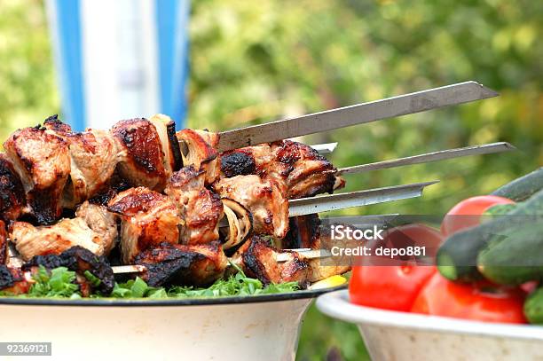 Churrasco - Fotografias de stock e mais imagens de Almoço - Almoço, Ao Ar Livre, Assado