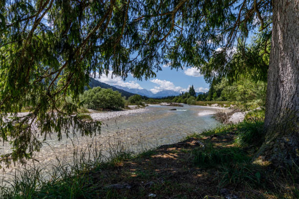 istock Shaded square in the Isartal 923691884