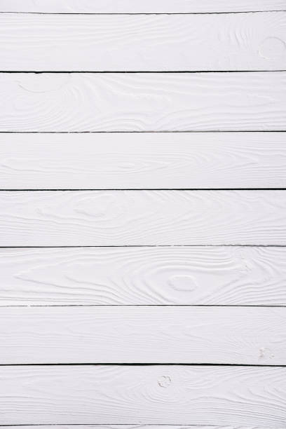 istock Wooden white striped textured background 923692398