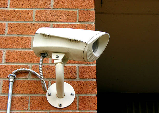 kamera bezpieczeństwa - mounted guard zdjęcia i obrazy z banku zdjęć