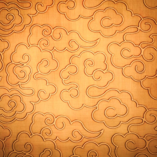 istock China retro style golden background texture 923698538