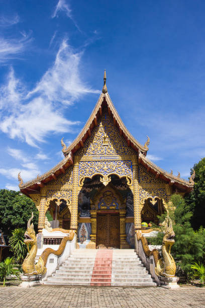 istock Acient temple in Mae Jam, Chaingmai, Thailand 923699754