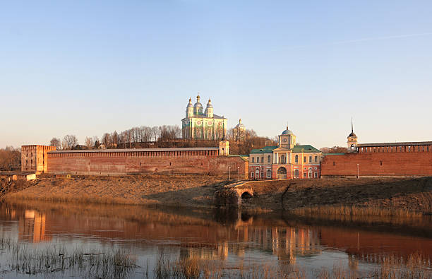 istock Panoramic view of the Assumption Cathedral. Smolensk Kremlin. 92370197