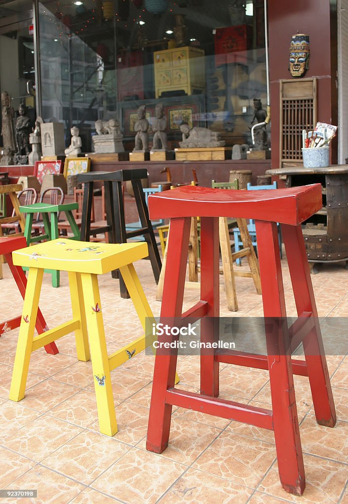 Stools  Antique Stock Photo