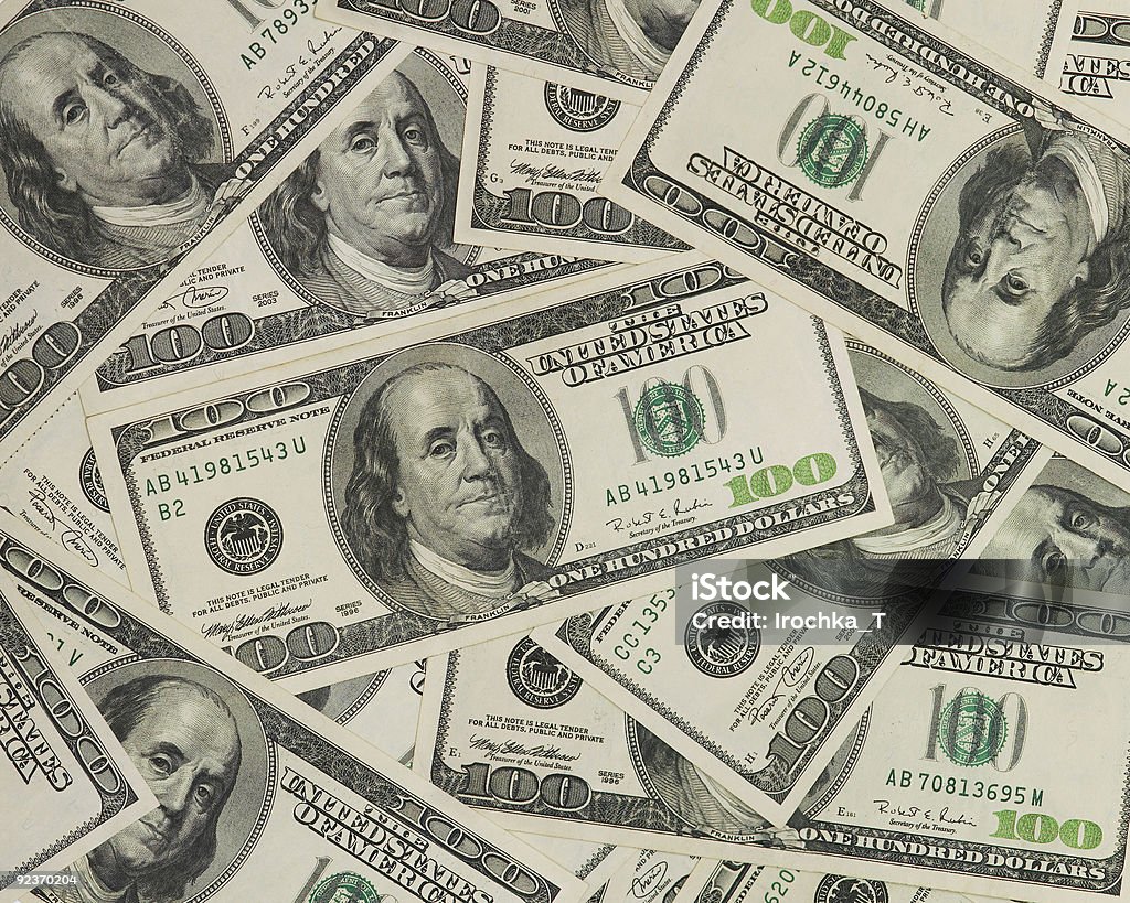 L'argent - Photo de Billet de 100 dollars américains libre de droits
