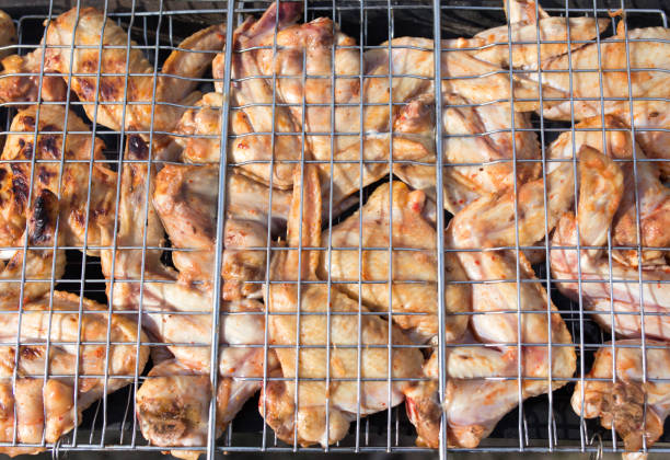 istock Meat on the grill in the open air 923703542