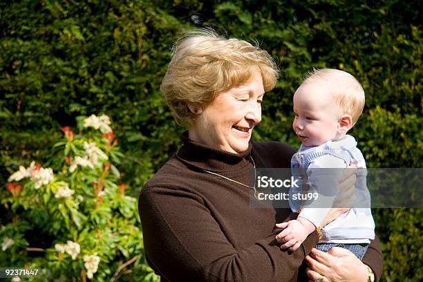 Grandmother With Grandson Stock Photo - Download Image Now - Active Seniors, Adult, Aunt