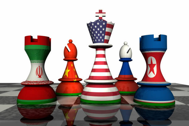 istock USA and North Korea Chess Standoff 923717856