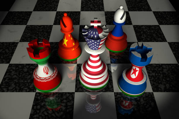 istock USA and North Korea Chess Standoff 923718014