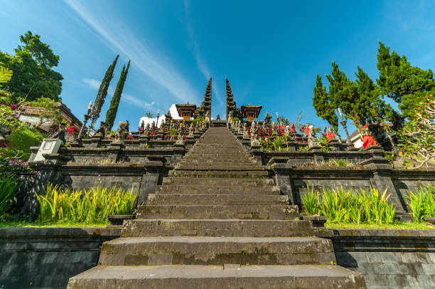 Mother Temple (Pura Besakih), old oriental temple from Bali, Indonesia.