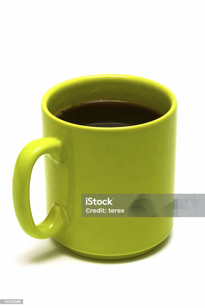 Tasse de café vert - Photo de Objet ou sujet détouré libre de droits