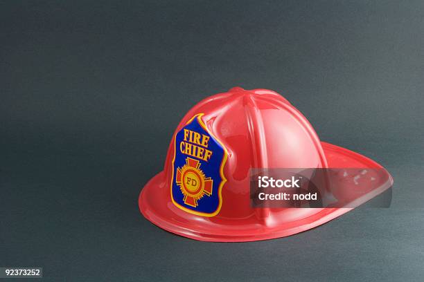 Toy Firemans Hat Stock Photo - Download Image Now - Fire - Natural Phenomenon, Hat, Party - Social Event