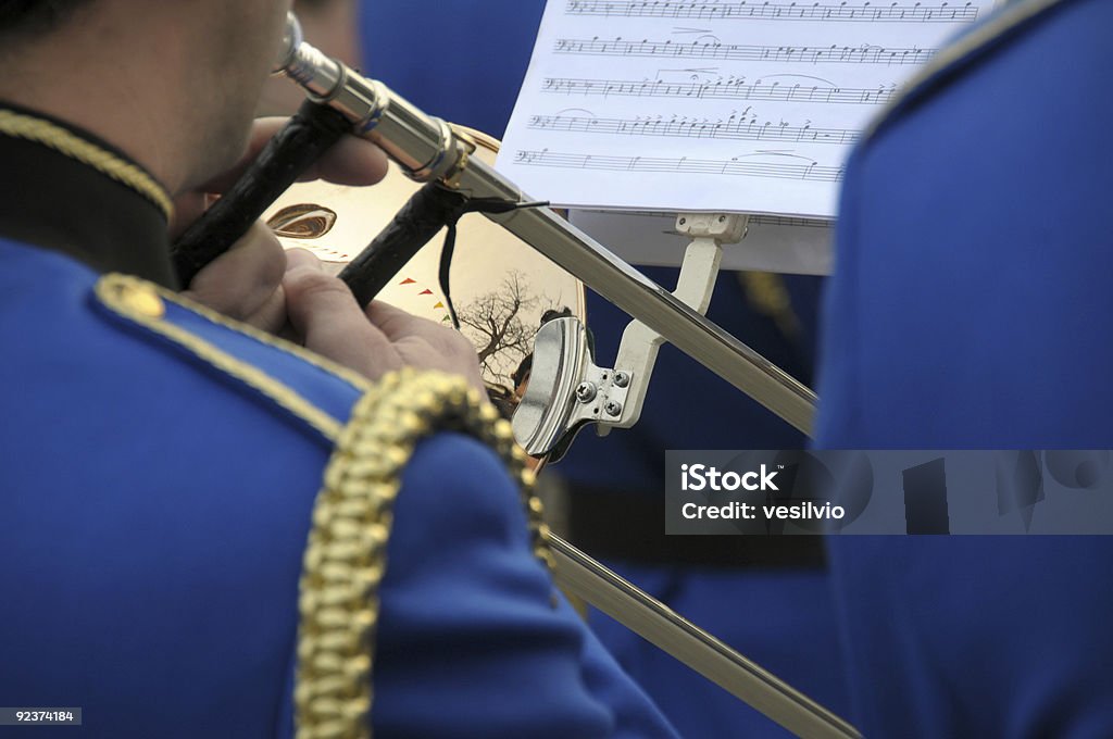 Banda de metais - Royalty-free Brass Band Foto de stock