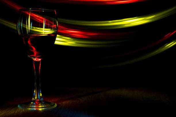 istock A glass of red wine on the table. 923751726