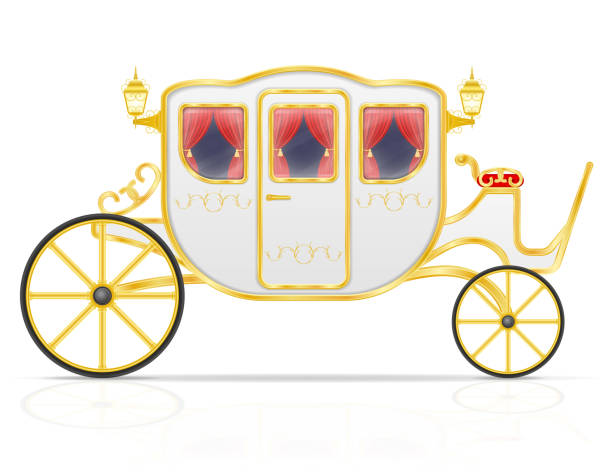istock royal carriage for transportation of people vector illustration 923752512