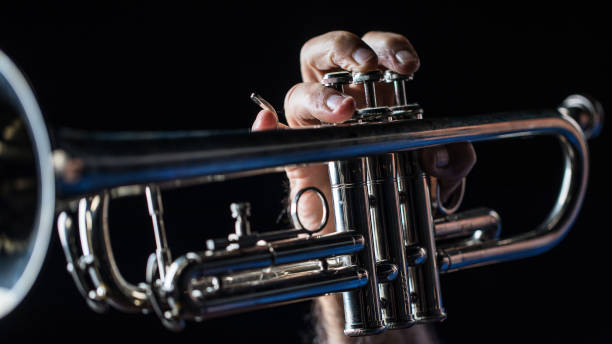 istock Senior man playing the trumpet 923753398
