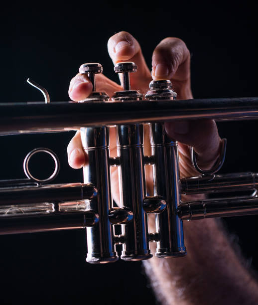 istock Senior man playing the trumpet 923753406