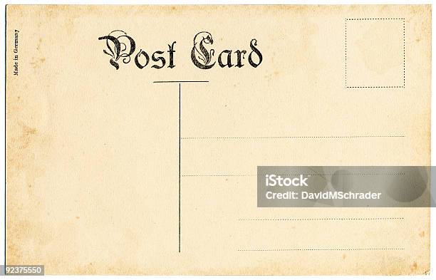 Antique Postcard Stock Photo - Download Image Now - 1910-1919, 1920-1929, 20th Century Style