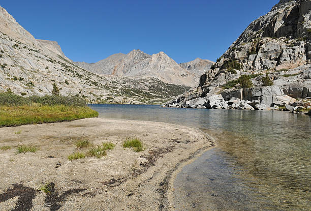 palisade lake, sierra nevada-stan kalifornia - australia nature kings canyon northern territory zdjęcia i obrazy z banku zdjęć